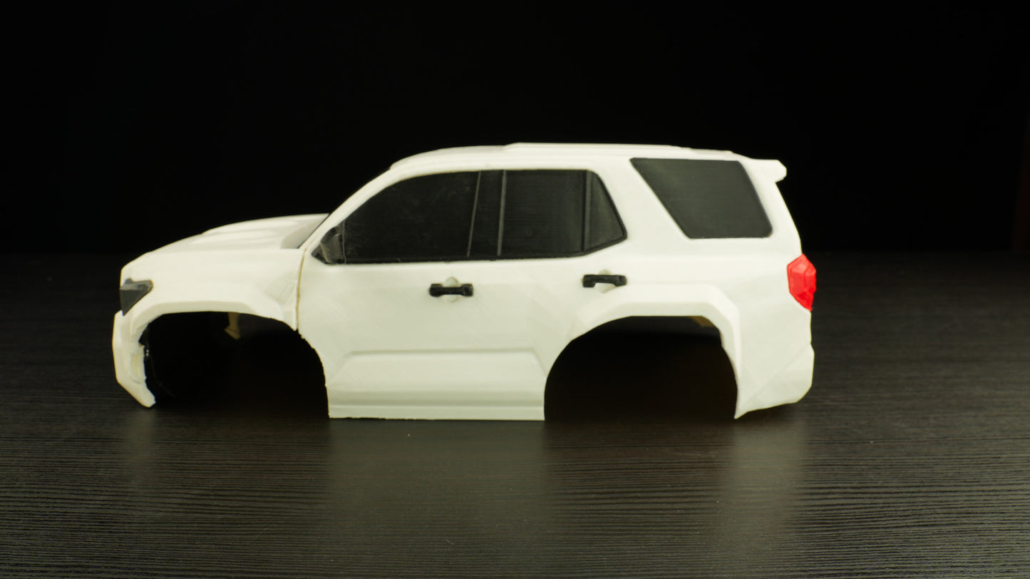 3D Printed Toyota 4Runner-Style Body Shell for MadBaxRC