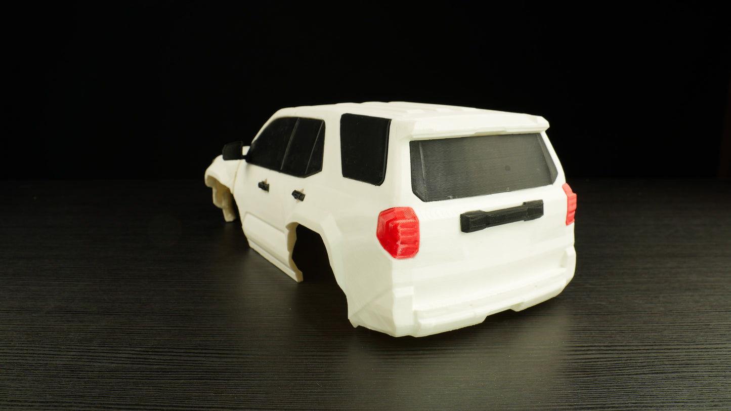 3D Printed Toyota 4Runner-Style Body Shell for MadBaxRC