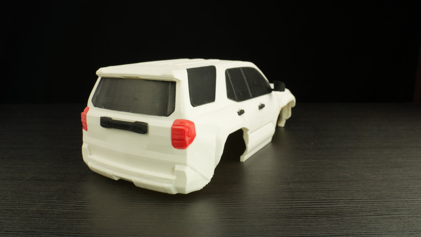 3D Printed Toyota 4Runner-Style Body Shell for MadBaxRC