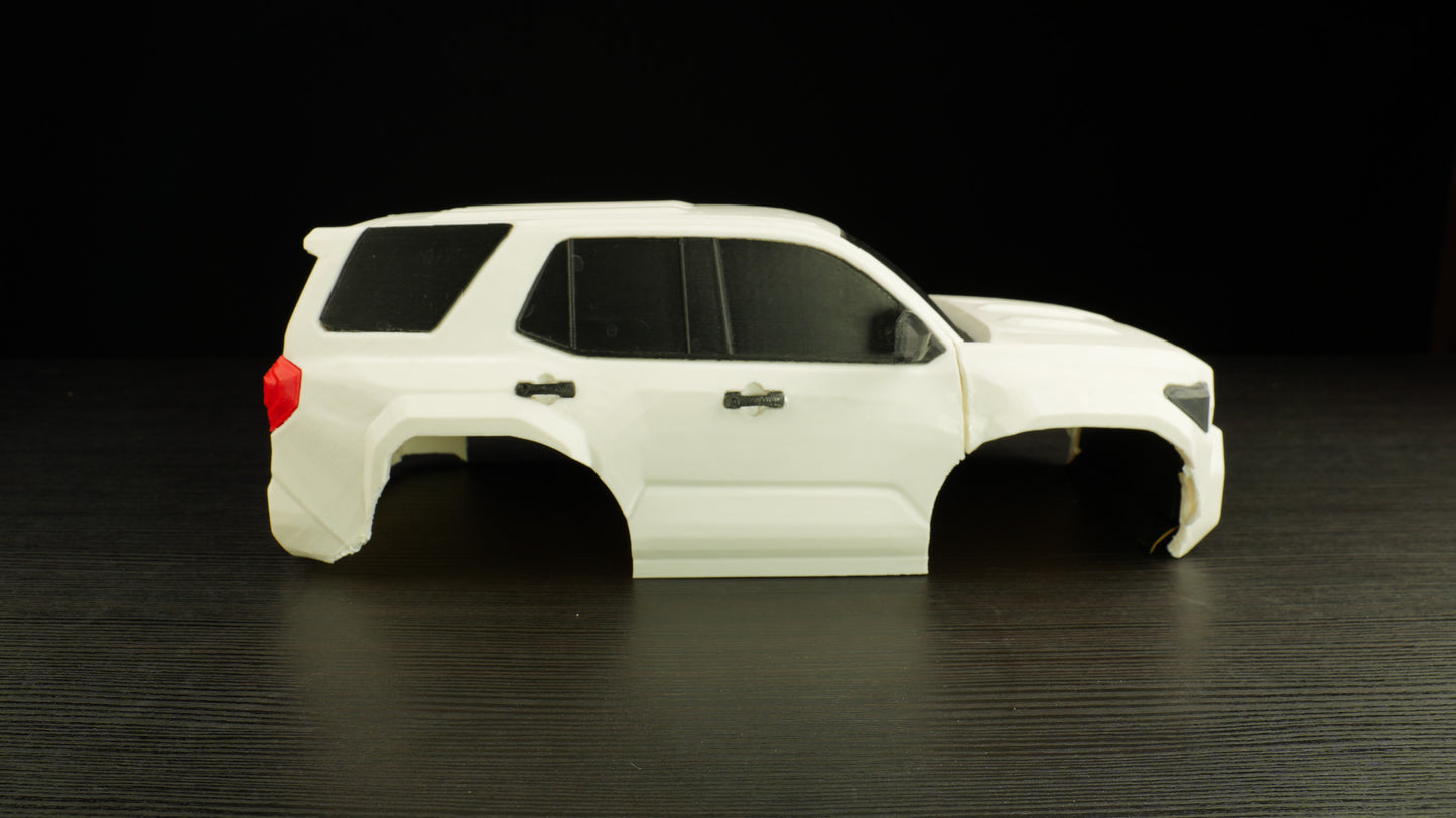 3D Printed Toyota 4Runner-Style Body Shell for MadBaxRC