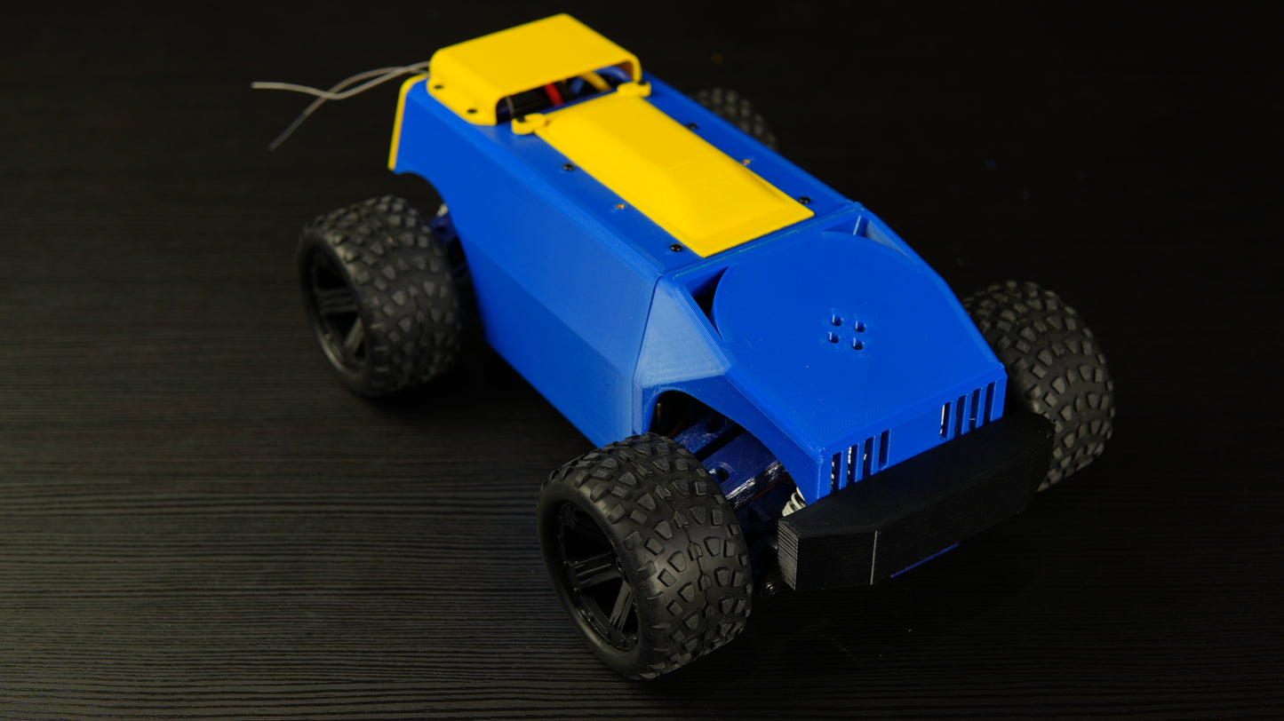 3D Printed RC Car – MadBaxRC 1/18 Scale DIY STL Files