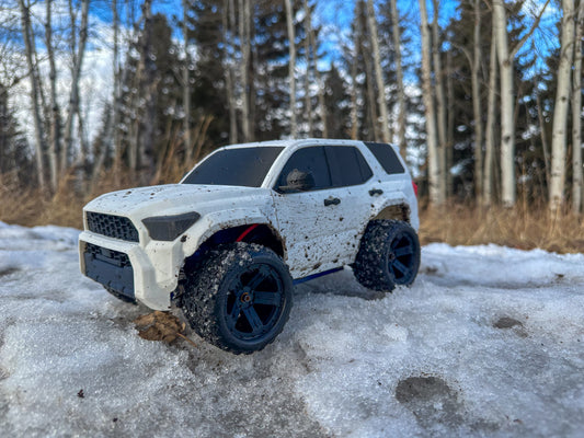 3D Printed Toyota 4Runner-Style RC Car - Complete Body & Chassis (STL & 3MF Files)