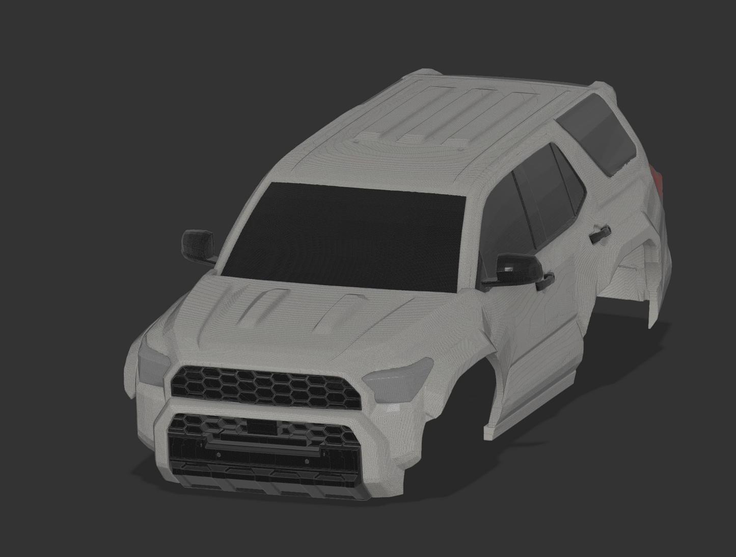 3D Printed Toyota 4Runner-Style Body Shell for MadBaxRC