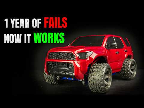 3D Printed Toyota 4Runner-Style RC Car - Complete Body & Chassis (STL & 3MF Files)